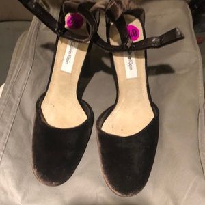 Calvin Klein brown velvet